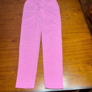 Pink sparkle leggings